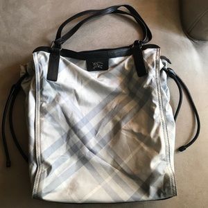 Burberry Nylon Tote Bag